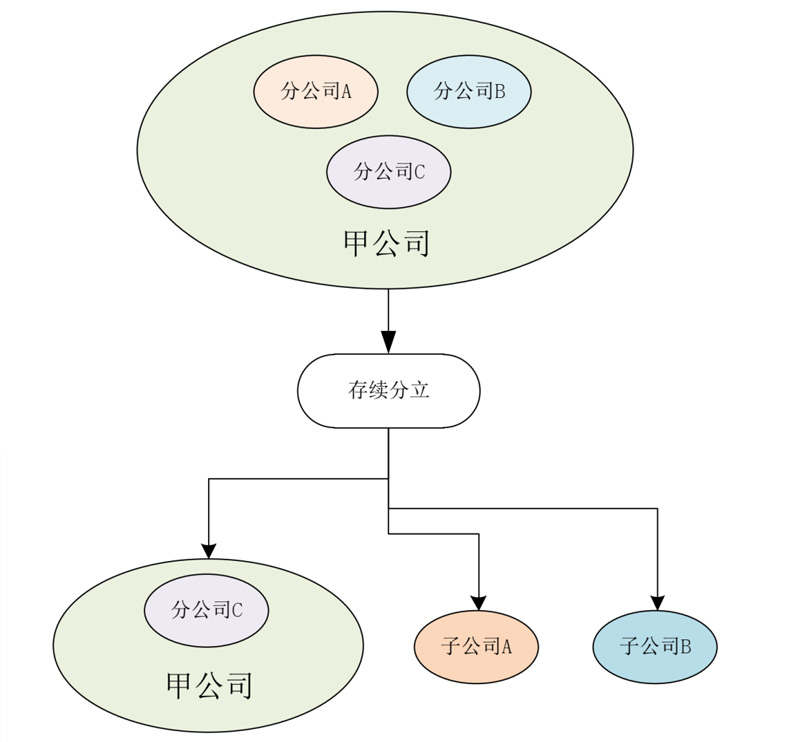 分公司转为子公司的财税怎么处理？
